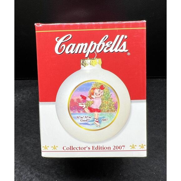 Campbell's Christmas Ornament 2007 Collector's‎ Edition Campbell's Soup - Picture 1 of 5